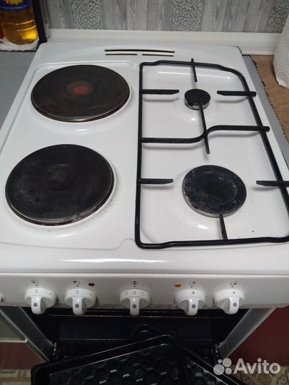 Газовая комбинированная плита б/у