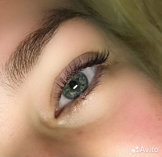 Наращивание ресниц модель