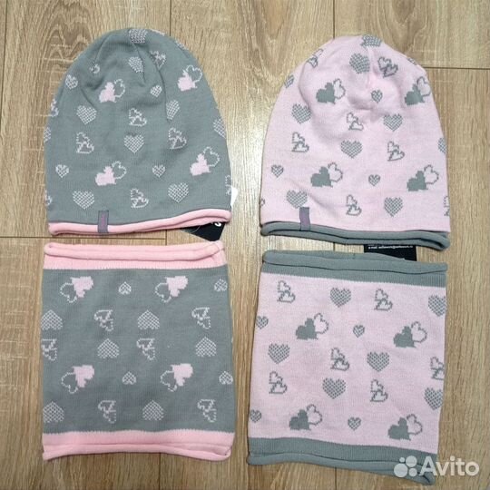 Новый комплект шапка снуд