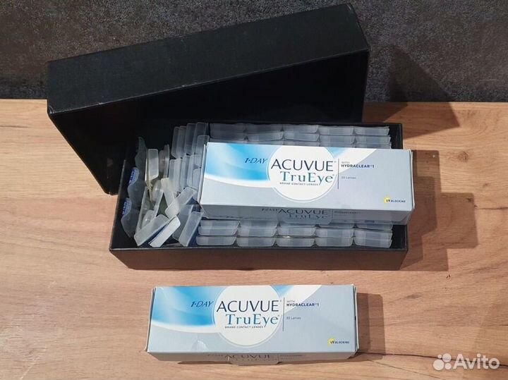 Бронь Acuvue Контактные линзы 1-Day TruEye -3.75