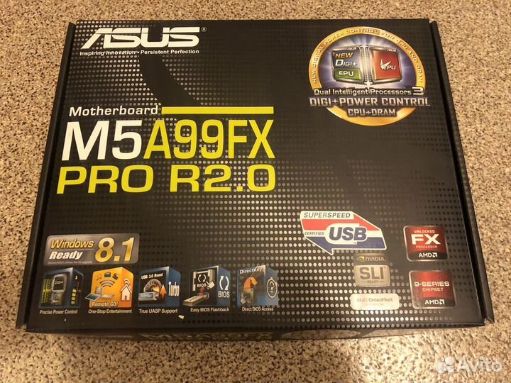 Материнская плата с процессором AMD FX 8350