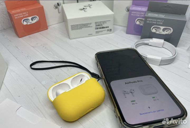 AirPods Pro 2 Поколение (Гарантия + Чехол )