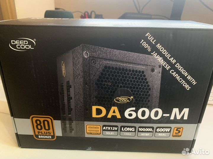 Deepcool DA600-M модульный