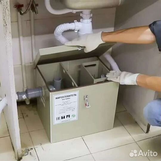 Чистка жироуловителя, обслуживание жироуловителей