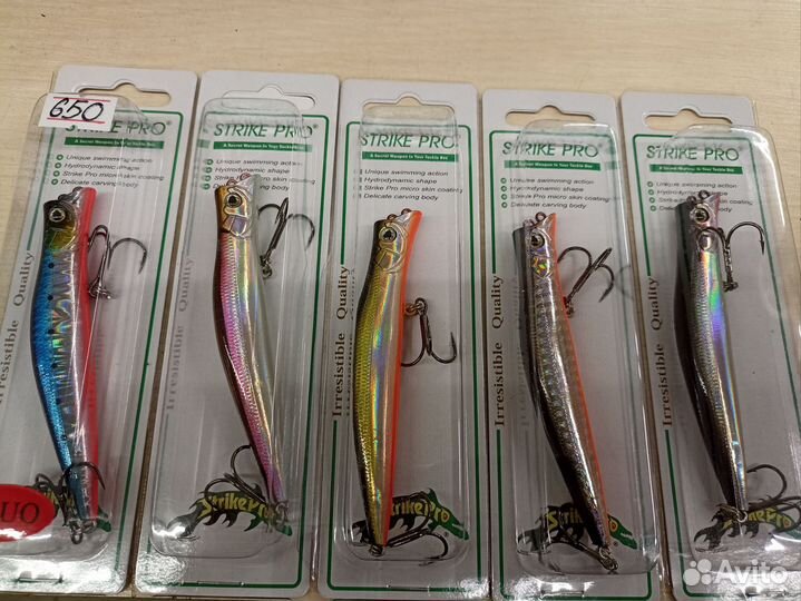 Воблеры strike pro