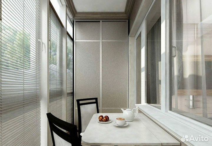 Шкаф на балкон без посредников