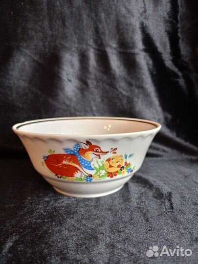 Детская посуда времён СССР