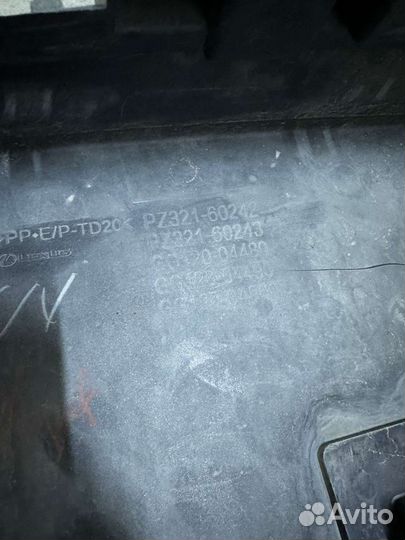 Передняя губа юбка heritage Lexus LX 570 450d