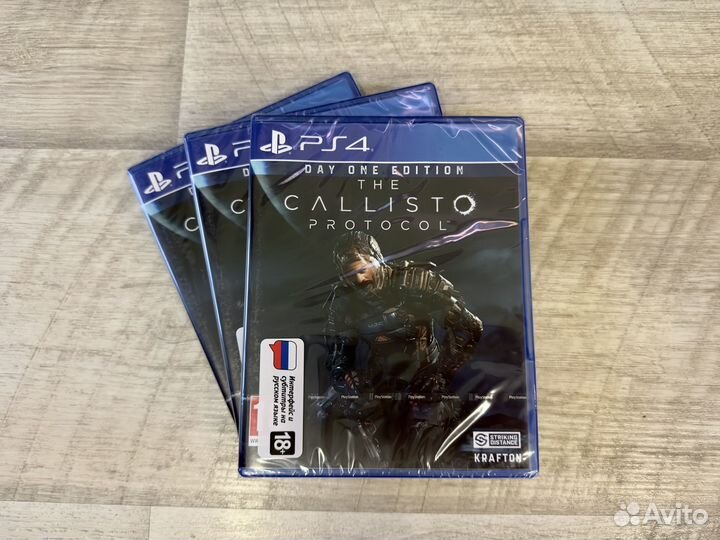 The callisto protocol ps4 диск Новый