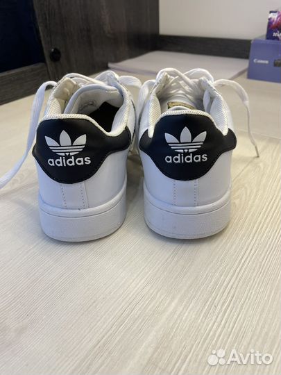 Кеды белые Adidas superstar 42