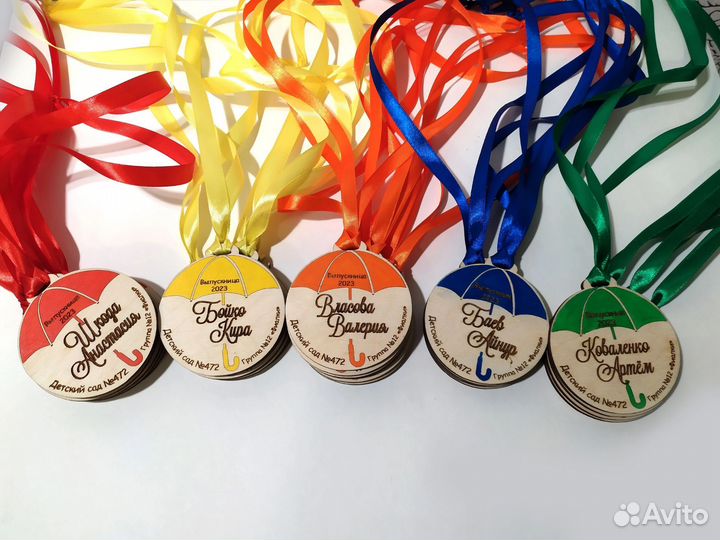 Медали на выпускной