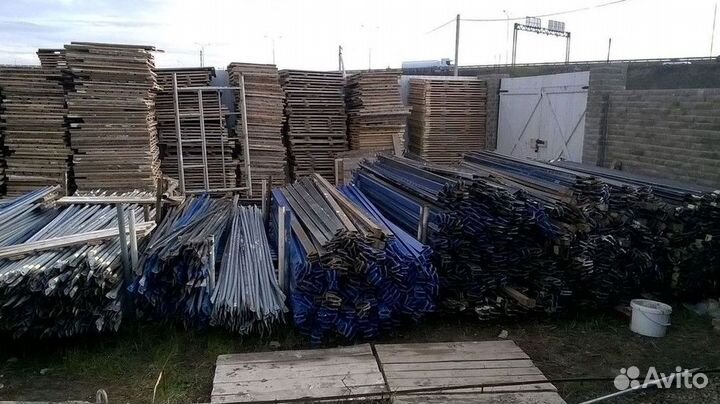 Леса строительные (дхв) 6х8 метра с 4 ярусами настилов