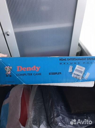 Приставка Dendy коллекционная 90-х гг., картриджи