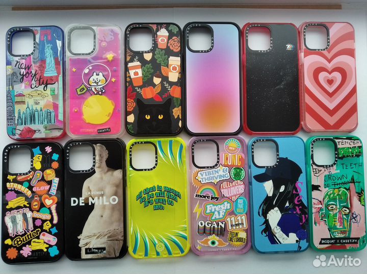 Чехлы iPhone 12 pro max Casetify оригинал