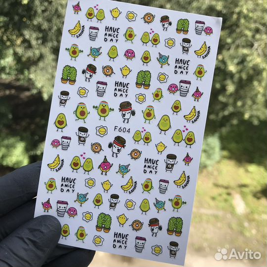 Наклейки,стикеры,слайдеры для маникюра