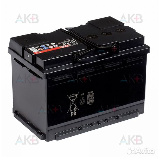 Аккумулятор автомобильный Ecostart 77R (680А 278x1