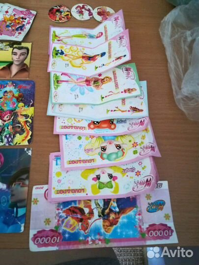 Winx куклы карты
