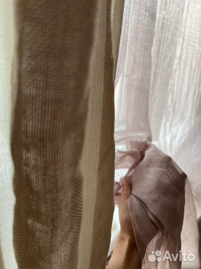 Комплект шторы и тюль