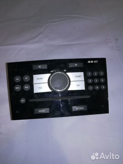 Штатная магнитола Opel Astra H