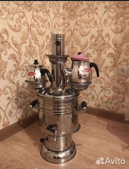 Турецкий самовар на дровах