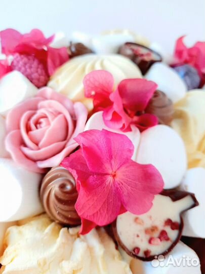 Съедобный букет зефирный букет букет девушке