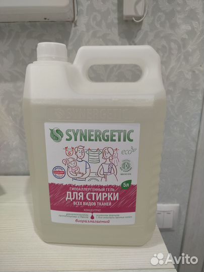 Гель для стирки Synergetic