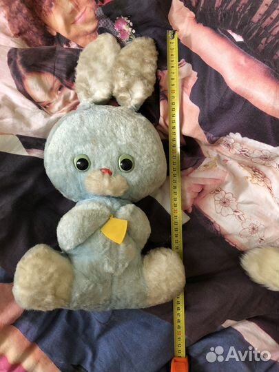 Мягкая игрушка заяц СССР