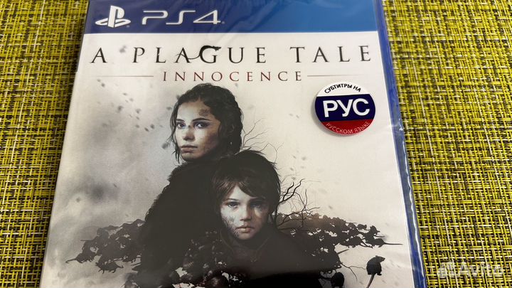 A plague tale innocence ps4 Новый диск