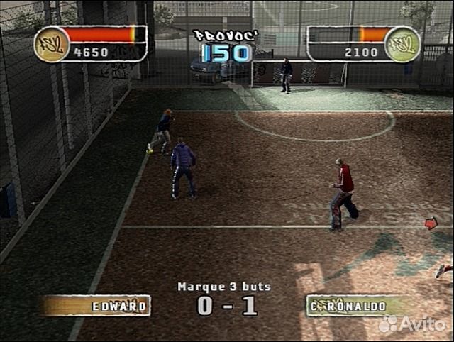 FIFA Street 2 Platinum, б/у, английский (PS2)