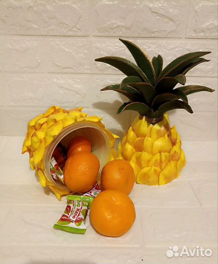 Ананас - бокс, подарок на Новый год