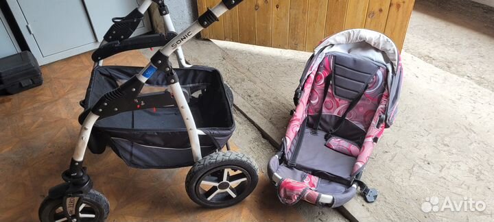 Детские коляски 2 в 1 бу