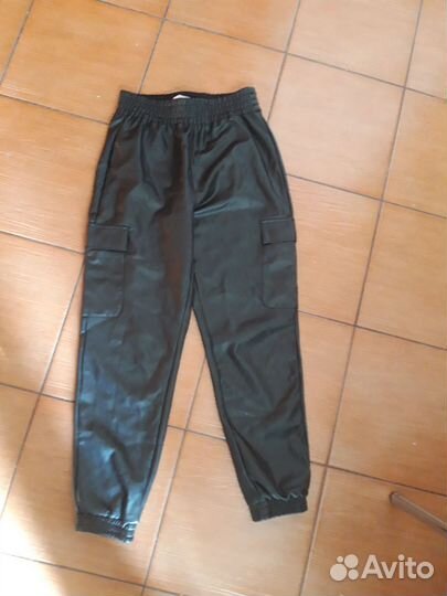 Штаны из экокожи 46р