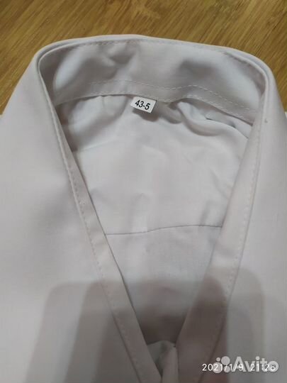 Рубашка белая парадная военная, полиция