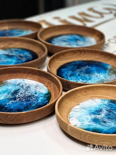 Блюдо для сервировки. Ручная работа