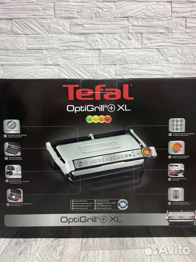 Гриль Tefal GC722D34 Optigrill+ XL 8360s1