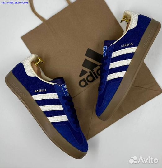Кроссовки Adidas Gazelle Navy (Арт.51432)