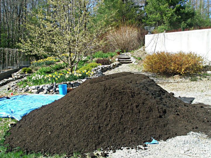 Чернозем торф торфосмесь