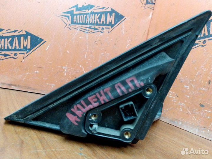 Зеркало правое электрическое Hyundai Accent 2 1.5