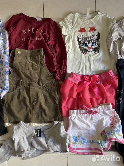 Пакеты одежды на девочку #3 и #4 рост 110-116