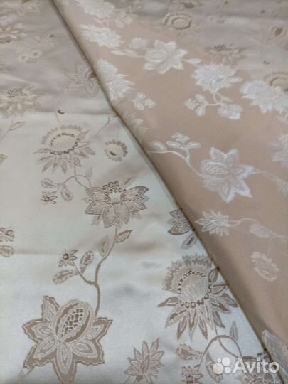 Шторы шелковые жаккард