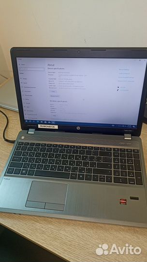 Ноутбук бу Probook 4540S