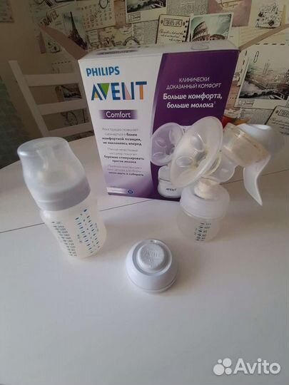 Молокоотсос avent ручной