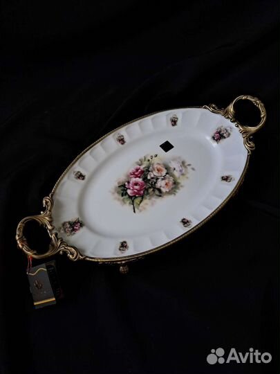 Блюдо фарфор