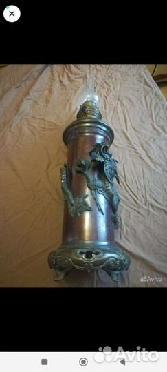 Лампа керосиновая антиквариат