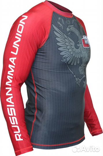 Рашгард Союз мма России (синий, S)