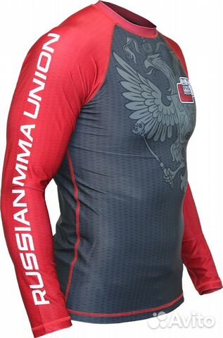 Рашгард Союз мма России (синий, S)
