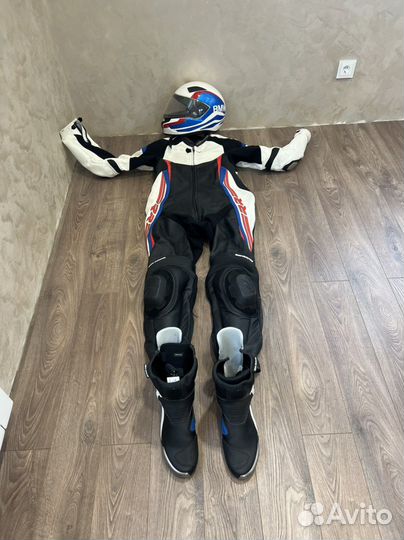Мужской гоночный мотокостюм BMW DoubleR Race Air