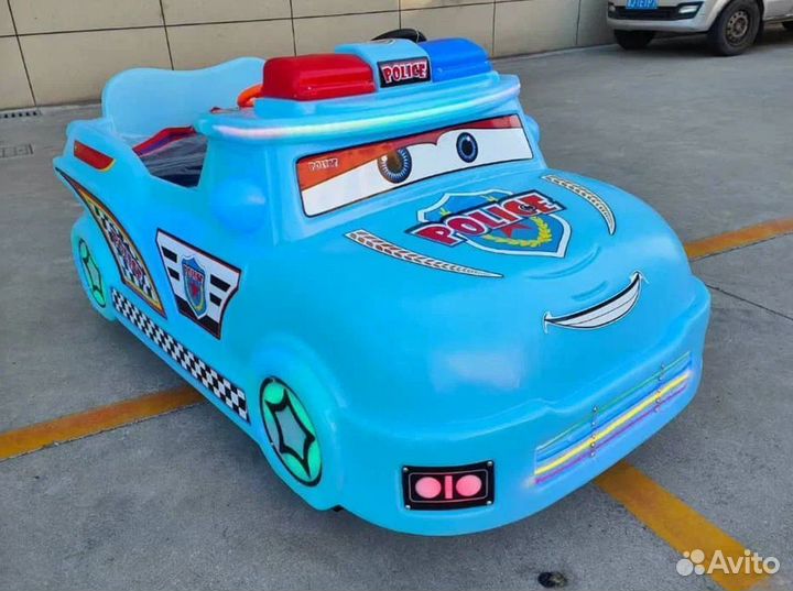 Бамперные светящиеся машинки