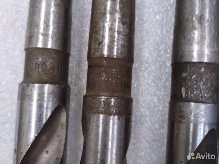 Набор сверл по металлу с к/х Ф10, 0-20,0 мм СССР