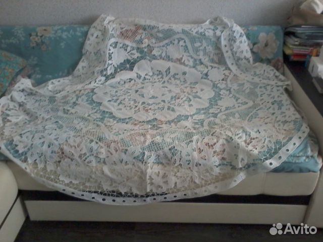 Скатерть винтаж круглая